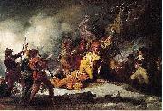John Trumbull The Death of Montgomery in the Attack on Quebec oil painting on canvas